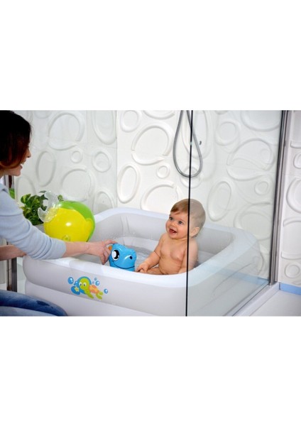 Şık Bej Kare Bebek Havuzu, Güvenli ve Konforlu Oyun Alanı fırsatları