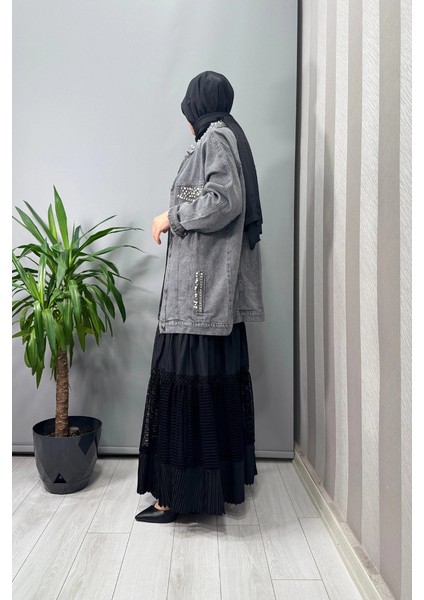 Kot Ceket Gri 25YGSCKT3844