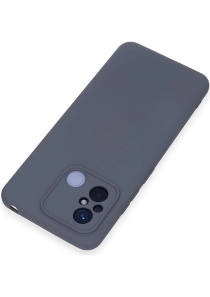 Xiaomi Redmi 12C Kılıf Nano Içi Kadife Silikon - Gri - YKD6178-2714