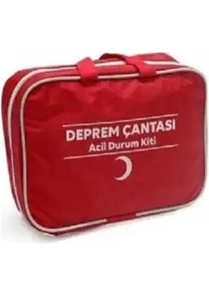 Deprem Çantası Ilkyardım Afet Seti Iki Kişilik Deprem Çantası 60 Ürün 102 Parça Hayatta Kalma Seti