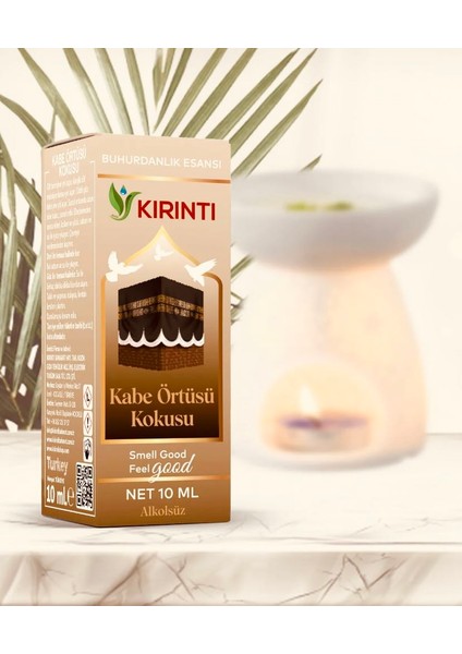 Kabe Örtüsü Kokusu Buhardanlık Esansı 10 ml
