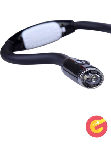 Esnek LED Boyun Işığı, Pilli, Çalışma ve Okuma Için Uygun, Siyah modelleri