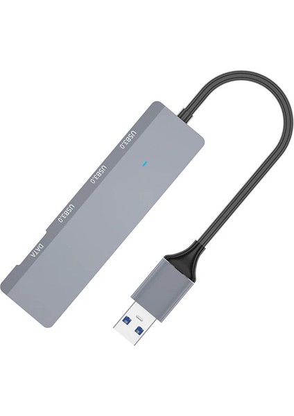 Ally ADS-309A 4in1 USB To USB + Type-C Hub Adaptör Çevirici Dönüştürücü Ço? - YKD5770-8957