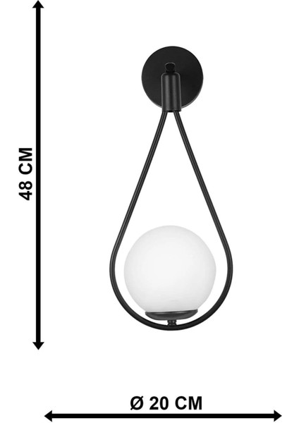 Beyaz Cam Damla Aplik 2'li Set, Şık ve Modern Dekoratif Aydınlatma Parçası modelleri