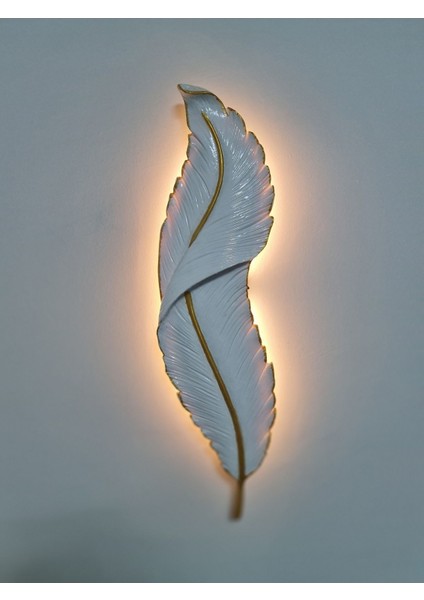 Tüy LED Aplik Beyaz, Şık ve Modern Aydınlatma Seçeneği