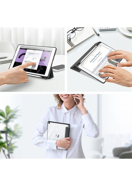 Dux Ducis iPad 7-8 -9 10.2 (201920202021) Kılıf Kalem Bölmeli Toby SERIES-(1903) - YKD1806-8067