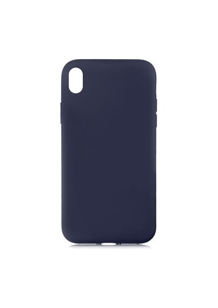 iPhone Xr Kılıf Kılıf Içi Kadifeli Esnek Kadifon Lansman Premium Silikon Case Cover