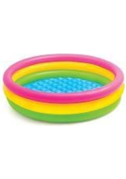 3 Boğumlu Sunset Havuz 147X33 Cm, Eğlenceli ve Kullanışlı Bahçe Havuzu