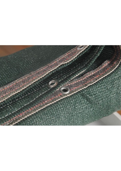 Yeşil Gölgelik File 2X10M, %95, 180GR/M², Kolon Dikimli, Kuşgözü Detaylı modelleri