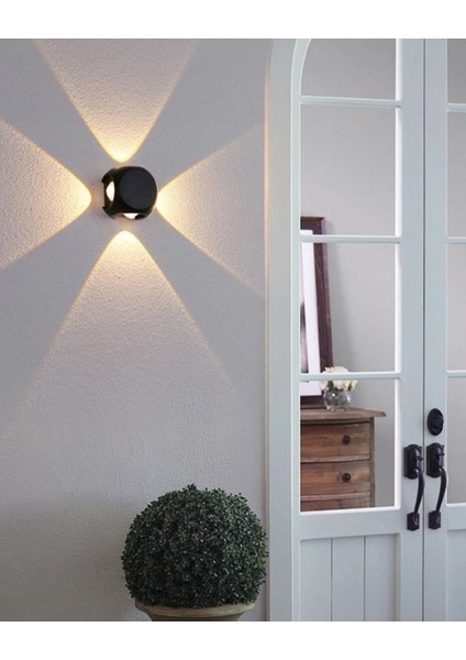Dört Yönlü Siyah LED Aydınlatma, Dış Mekan, Su Geçirmez, 4W, Gün Işığı modelleri