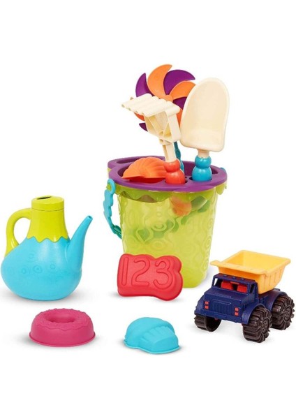 B.toys Yaz Plaj Seti, Beyaz, Renkli ve Eğlenceli Yaz Tatili Teması indirimleri