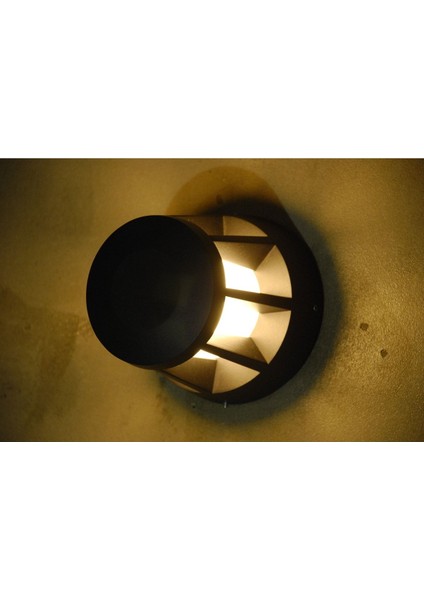 Dış Mekan Dekoratif Aplik, 7W, 3000K, Siyah, Şık ve Dayanıklı Tasarım modelleri