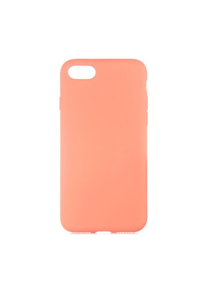 iPhone 7 Kılıf Kılıf İçi Kadifeli Esnek Kadifon Lansman Premium Silikon Case Cover