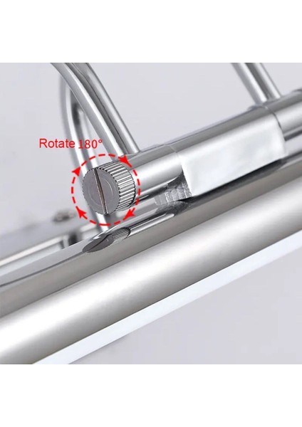 7 W LED Duvar Aplik, Sarı Işık, Krom, 55 Cm, Şık ve Modern Tasarım modelleri