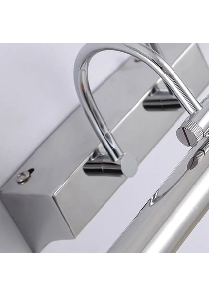 7 W LED Duvar Aplik, Sarı Işık, Krom, 55 Cm, Şık ve Modern Tasarım indirimleri