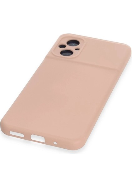 Xiaomi Poco M5 Kılıf Nano Içi Kadife Silikon - Pudra - YKD2674-6167