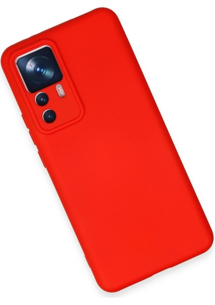 Xiaomi Mi 12T Pro Kılıf Nano Içi Kadife Silikon - Kırmızı - YKD8168-1854 modelleri