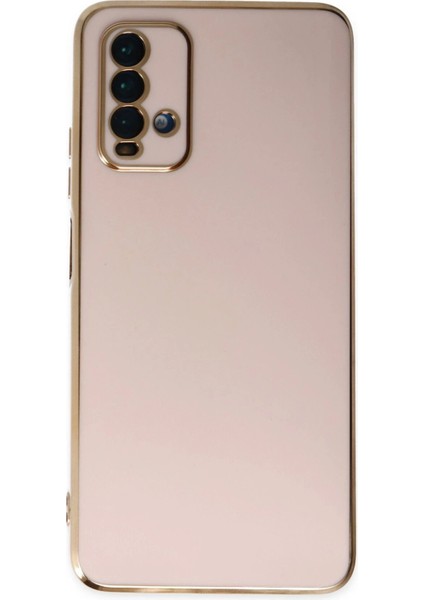 Xiaomi Redmi 9t Kılıf Volet Silikon - Pembe - YKD5926-8407