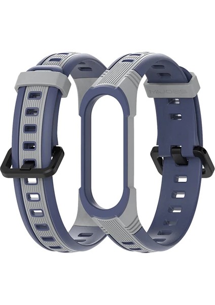Mijobs Xiaomi Mi Band 5-4 Çift Renk Kayış KORDON-(1903) - YKD9742-1704