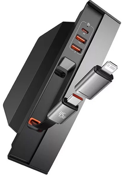 Baseus T-Space Tesla Model 3/y Için 45W Hub Yerleştirme Istasyonu ve Araç Içi ? - YKD2922-5947