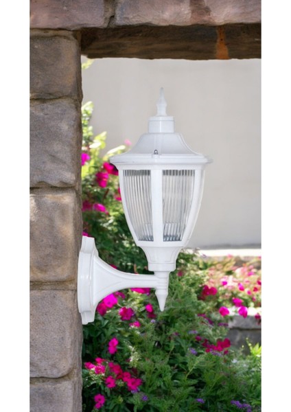 10 Watt Günışığı Ampüllü Dekoratif Bahçe ve Teras Duvar Aydınlatması