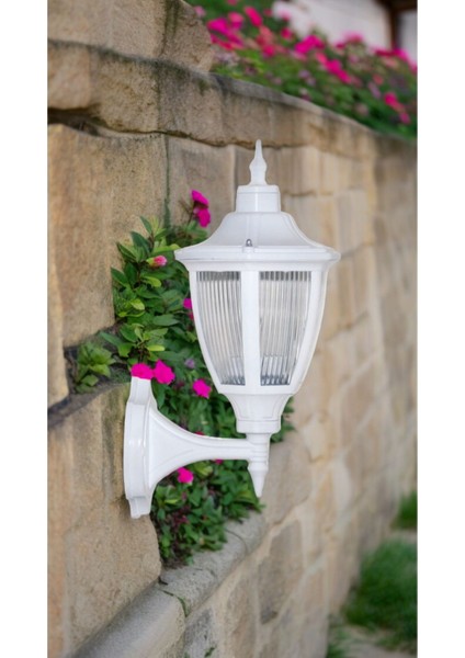 10 Watt Günışığı Ampüllü Dekoratif Bahçe ve Teras Duvar Aydınlatması