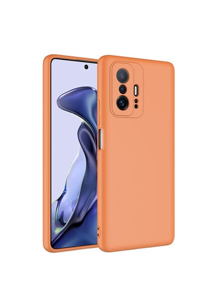 Xiaomi Mi 11T 5G Kılıf Kılıf İçi Kadifeli Esnek Kadifon Lansman Premium Silikon Case Cover