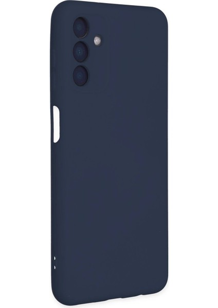 Samsung Galaxy A04S Kılıf Nano Içi Kadife Silikon - Lacivert - YKD4004-9106