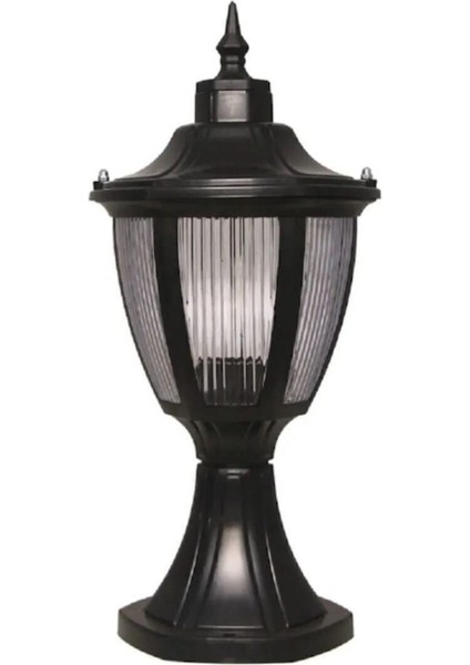 Altıgen Direk Üstü Bahçe Armatürü, Siyah, Şık ve Dayanıklı Bahçe Aydınlatması fiyatları