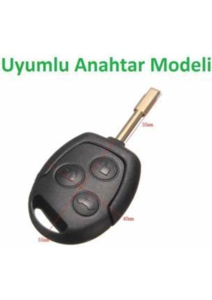 Siyah Silikon Anahtar Kılıfı, Ford Fiesta, Mondeo, Focus, Transit, Fusion Modelleri Için fiyatları