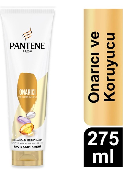 Onarıcı Bakım Saç Kremi Zayıf ve Yıpranmış Saçlar İçin 275 ml Besleyici Formül