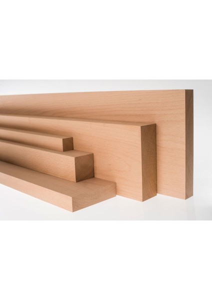 Renkli Kayın Ahşap Çıta 2X2CM x 75CM, 1 Adet, Taslak Tahta ve Kereste