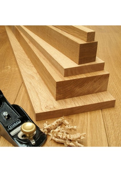 Meşe Ahşap Çıta 2X2CM 125CM, Çok Renkli, Dayanıklı ve Şık Tasarım