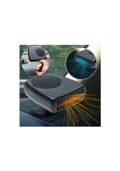 Oto Isıtıcı-Soğutucu Fan Cam Buğu Çözücü Fan Araç Içi Isıtıcı-Soğutuc - FKU8028-4083