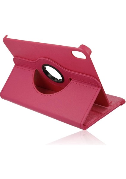 iPad Mini 6 Kılıf 360 Tablet Deri Kılıf - Pembe - YKD3317-2093