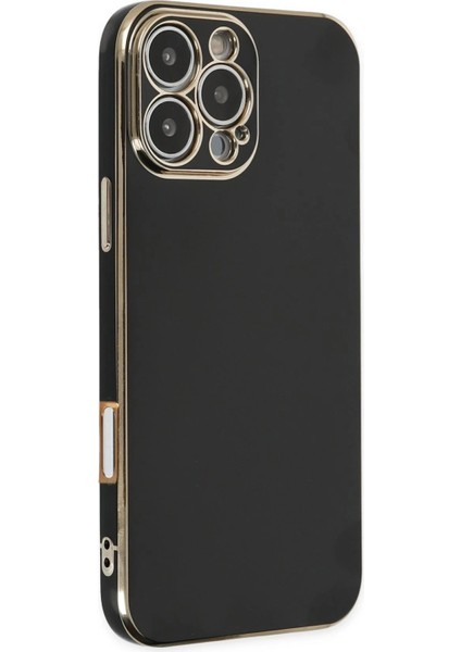 iPhone 16 Pro Kılıf Volet Silikon - Siyah - YKD1410-2794