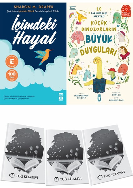 Içimdeki Hayal ve Küçük Dinozorların Büyük Duyguları + Hediyeli