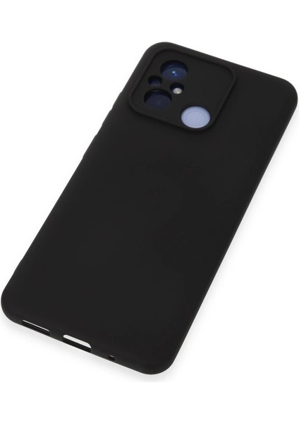 Xiaomi Redmi 12C Kılıf Nano Içi Kadife Silikon - Siyah - YKD2309-2126