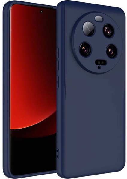 Xiaomi Mi 13 Ultra Kılıf Kılıf İçi Kadifeli Esnek Kadifon Lansman Premium Silikon Case Cover