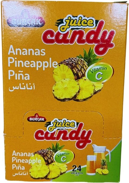 Içecek Tozu Ananas Aromalı Toz Içecek 24 Adet