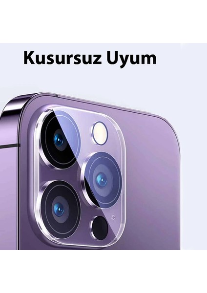 Ally iPhone 15 Pro-15 Pro Max Premium Kamera Lens Koruma CAMI-(1903) - YKD8483-3790 fiyatları