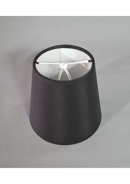 Şık Siyah Avize ve Aplik Şapkası, Modern ve Zarif Dekorasyon Aksesuarı