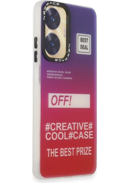 Realme C55 Kılıf Estoril Desenli Kapak - Estoril - 9 - YKD5726-6127