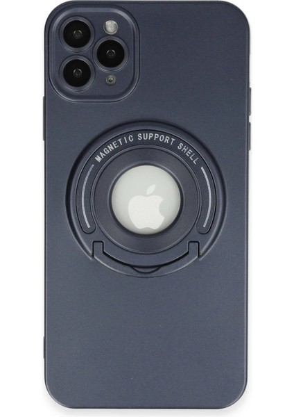 iPhone 12 Pro Kılıf Lukka Magneticsafe Kapak - Lacivert - YKD9359-8780