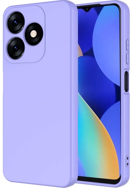 Tecno Spark 10C Kılıf Kılıf Içi Kadifeli Esnek Kadifon Lansman Premium Silikon Case Cover