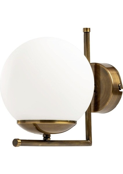 Kahverengi Eskitme Camlı Kol Aplik, Şık ve Zarif Tasarım. fiyatları