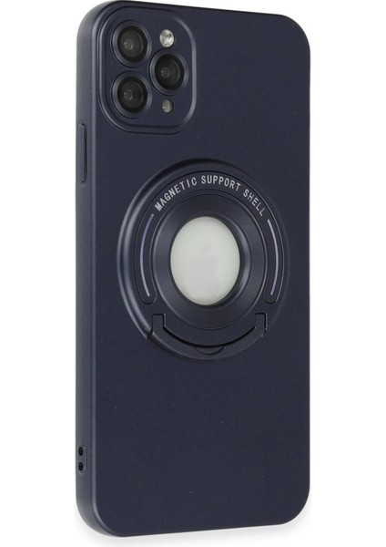 iPhone 12 Pro Kılıf Lukka Magneticsafe Kapak - Lacivert - YKD9359-8780