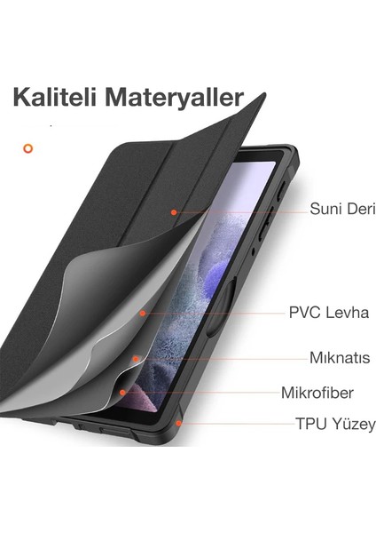 Dux Ducis Sm Galaxy Tab A7 Lite T220-T225 Kılıf Mıknatıslı Domo SERIES-(1903) - YKD1206-5089