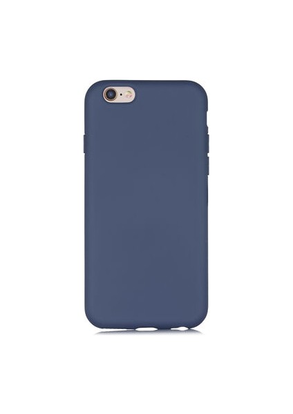 iPhone 6S Kılıf Kılıf İçi Kadifeli Esnek Kadifon Lansman Premium Silikon Case Cover