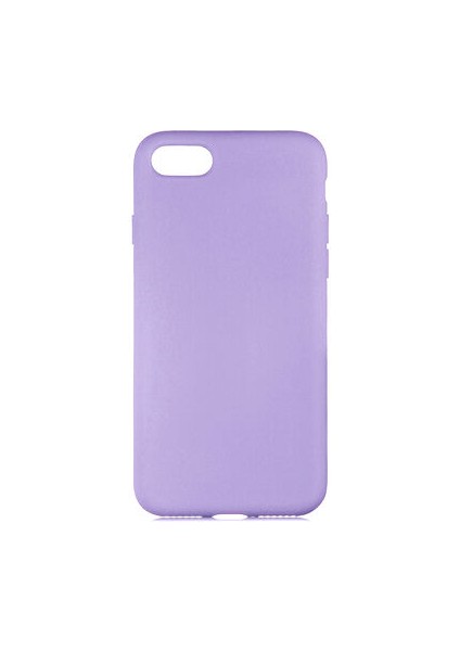 iPhone 7 Kılıf Kılıf İçi Kadifeli Esnek Kadifon Lansman Premium Silikon Case Cover